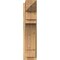 Ekena Millwork Merced Rough Sawn Arts and Crafts Outlooker, Western Red Cedar, 8"W x 22"D x 34"H OUT08X22X34MRC03RWR - alternate 4